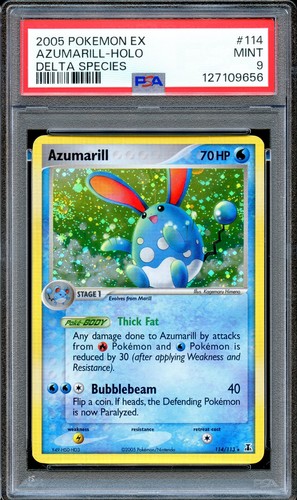 Azumarill graded PSA 9 for sale on eBay