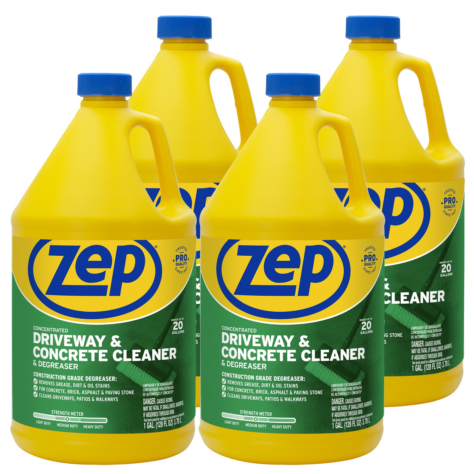 Zep Driveway, Masonry and Concrete Cleaner and Degreaser Concentrate