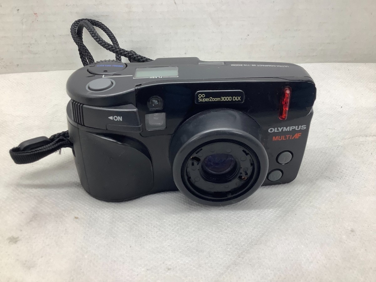 VINTAGE OLYMPUS Multi AF Super Zoom 3000 DLX Film Camera | eBay