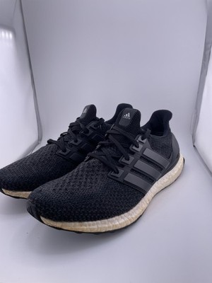 Adidas Ultra Boost Shoes Mens Size 11 Black Primeknit Running Continental BB3909