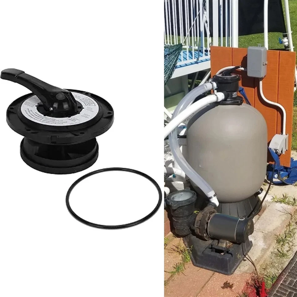 ABS Valve Cover Filter Valve Cover Pool Maintenance Non-deformation Design - Image 2 of 4