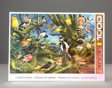 Eurographics Jigsaw Puzzles GARDEN BIRDS NEW 2016 Factory Sealed In Box 1000pc