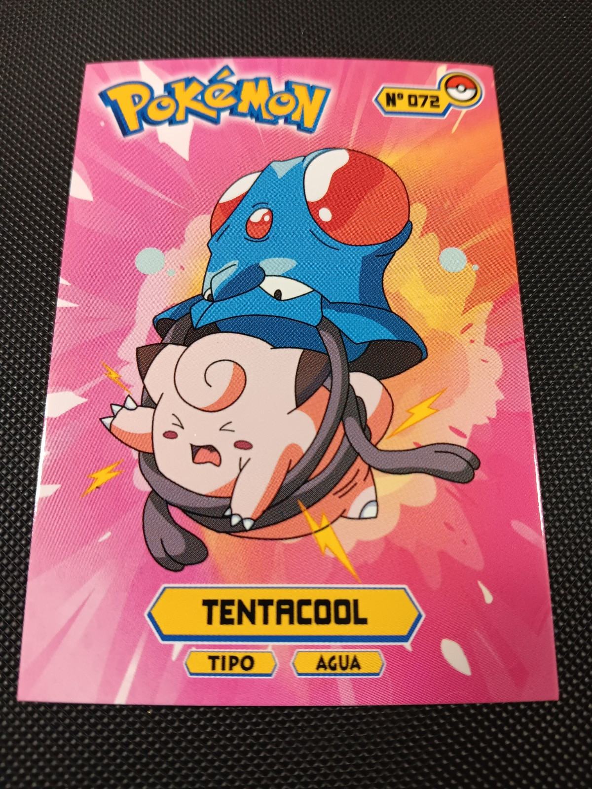 Pokemon 2024 Card Tops Pokedex Database Set Tentacool #72 Peru US Seller