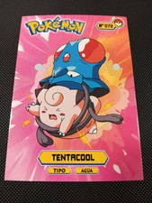 Pokemon 2024 Card Tops Pokedex Database Set Tentacool #72 Peru US Seller