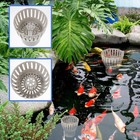 Fish Pond Drain Control Filter Skimmer ABS Leaf Collector Purification Device