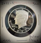 2021-S 99.9% SILVER PROOF Kennedy Half Dollar 50C .999 Fine