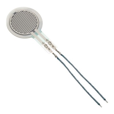1 Pcs FSR407-ST Thin Film Pressure Sensor, 10g-15kg, Dia. 14.7mm / 0.58in