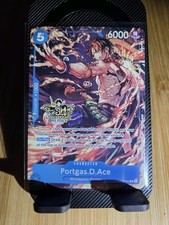 One Piece Portgas.D.Ace OP07-053 3rd Anniversary 3 Brothers Pack Promo