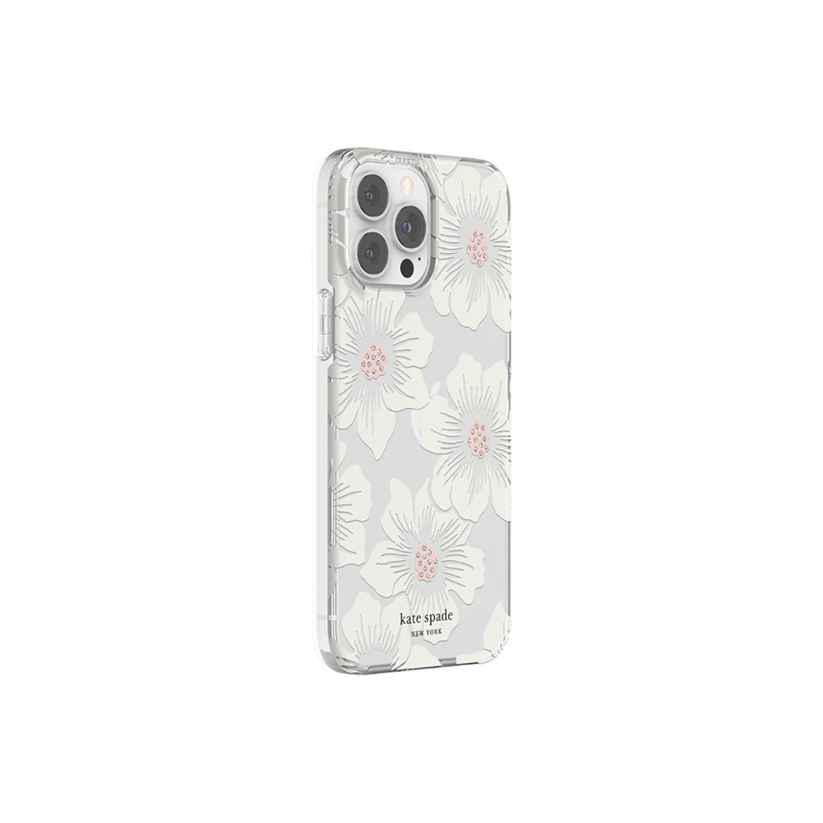 Coque iPhone 13 Pro Max Hollyhock Print Rose Trémière - 2