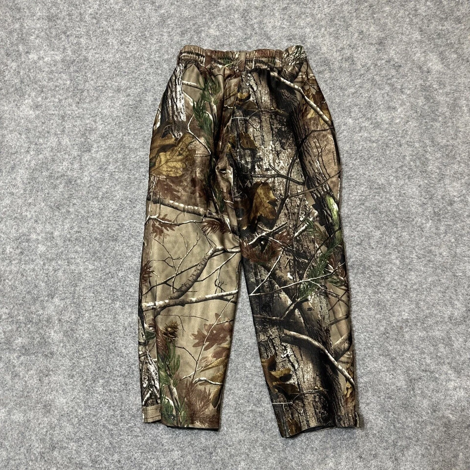 Pantalones de caza Scent Shield para niños jóvenes bloqueadores de lluvia Realtree talla M camuflaje Foto 2 de 4