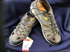 EDDIE BAUER men 10M EASTPORT BROWN closed toe SANDALS waterproof NEW with TAGS