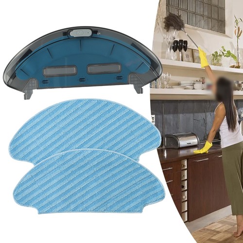 Water Tank Mop Cloth Set For Medion MD 19601 Robotic Vacuum Cleaner Replacement - Zdjęcie 12 z 16