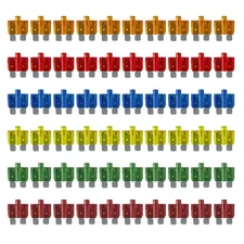 MGI SpeedWare 60pcs LED Blade Fuse Assortment, Smart Glow, 5A 10A 15A 20A... 