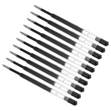 0.5mm Pen Ink Refills, 10 Pcs 3.9" Ballpoint Refill Fine Point, Black