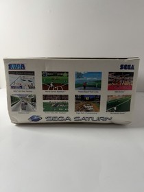 SEGA Saturn Console w/Controller Cables Game & Box US Version MK-8000 CIB RARE