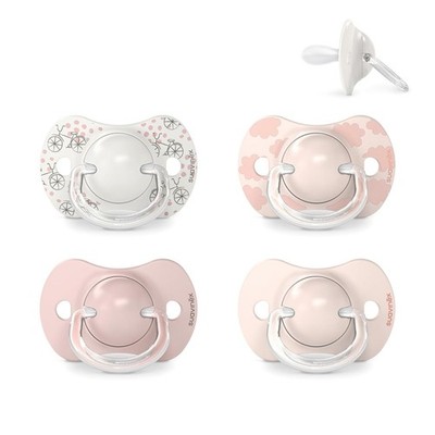 Suavinex Dreams Pink   Das 4er-Rundum-Sorglos-Set (0-6 Monate) | SX Pro Silikon