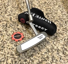Nice Odyssey White Hot #4 Putter 35" New Odyssey S/S Grip & Nice Vintage H/C