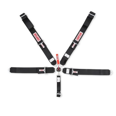 29110BK Simpson Racing Lever Camlock Bolt In 5-Point Harness