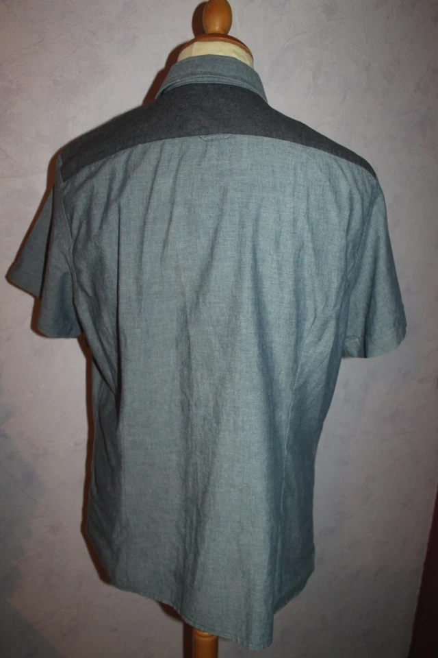 CHEMISETTE HOMME °°° CELIO °°° AJUSTEE . TAILLE XL - Photo 4/4