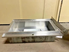 GENERIC DROP IN 6 LINES cold plate ICE BIN WITH 2 TAPS AND 2 TAP LINES