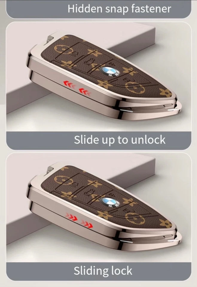 钥匙扣保护壳 保护套 适合宝马 3 4 5 6 7 系列 530 X3 X5 M4 M5 X6 保护外壳 — 第 3/4 张图片