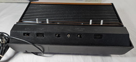 ATARI 2600 VIDEO GAME System CS-2600A w/ Box 1980 4 Switch 26 games untested