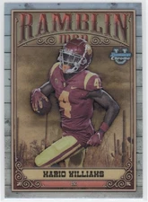 2023 Mario Williams Bowman Chrome University Ramblin Man #RM-7 (G1305)