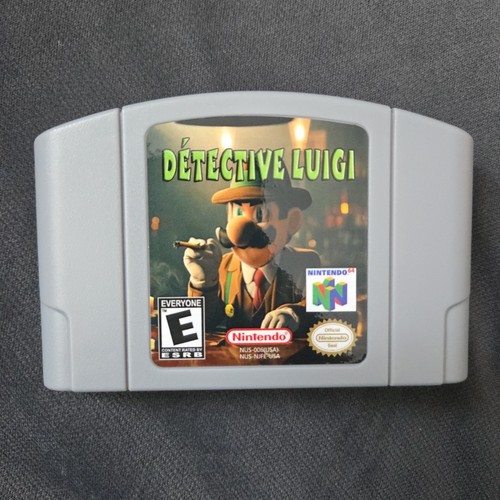Detective Luigi Nintendo 64 N64