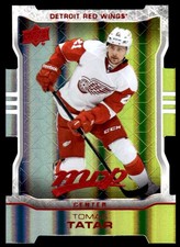 2014-15 Upper Deck MVP TEAL DIE CUT 3 Tomas Tatar Detroit Red Wings #183
