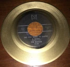 BEATLES"DO YOU WANT TO KNOW A SECRET"VJ GOLD VINYL 45 RECORD SINGLE PAINTED GOLD