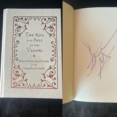 The Rise And Fall Of The Valora The Ballad Of Never After Signed Copy No Cover