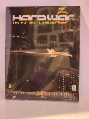 Hardwar The Future is Greedy (PC, 1998) CD-ROM  BIG BOX Factory Sealed Rare