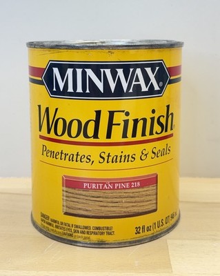 Minwax Puritan Pine 218  Wood Finish 1 Quart NEW Discontinued