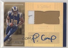 2016 Panini Donruss Signature Series Holo Gold 10/15 Pharoh Cooper #284 Auto xr1