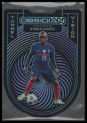 2021-22 Panini Obsidian N'Golo Kante Die Cut Tunnel Vision /60 #16 France