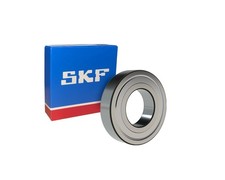 SKF Italy 6007 ZZ Deep Groove Ball Bearing, Metal Shielded 2Z 35x62x14 mm