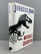 Jurassic Park / Michael Crichton / Knopf 1990 HC First Edition/printing, 1st/1st