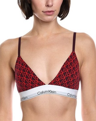 Calvin Klein Lightly Lined Triangle Bra Women's | eBay