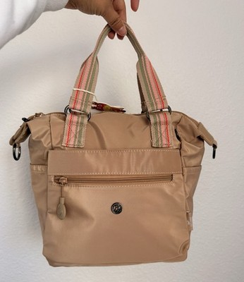 Lightweight Nylon Multi pocket Shoulder Crossbody Bag
