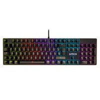 Spyco - Tastiera Gaming Meccanica, Layout Italiano, Retroilluminata Led, (E1F)