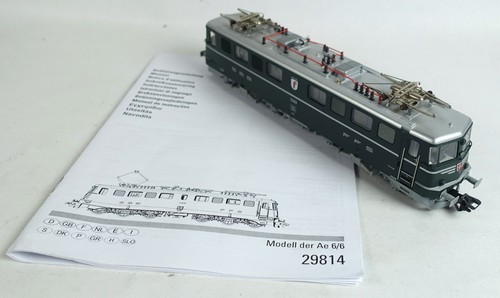 Märklin 29814 E-Lok BR Ae 6/6 SBB 11409 Baselland Spur H0 VOLL SOUND mfx DIGITAL | Condition: Gebraucht