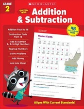 Scholastic Success with Addition Subtraction Grade 2 Workbook Paperback