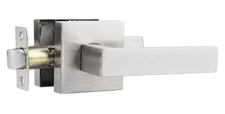 NEW - Door Handles - Square Satin Nickel - No Locks - Probico DL01SNPS - 