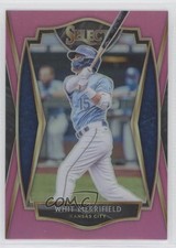 2021 Panini Select Premier Pink Prizm 6/10 Whit Merrifield #124 v7j