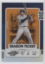 2021 Panini Contenders Season Ticket Optic Orange Prizm 7/49 Joey Gallo #37 7m3