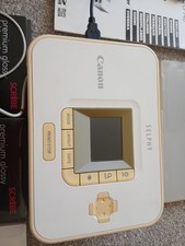 Canon Selphy CP740 Portable Digital Colour Photo Printer. Working