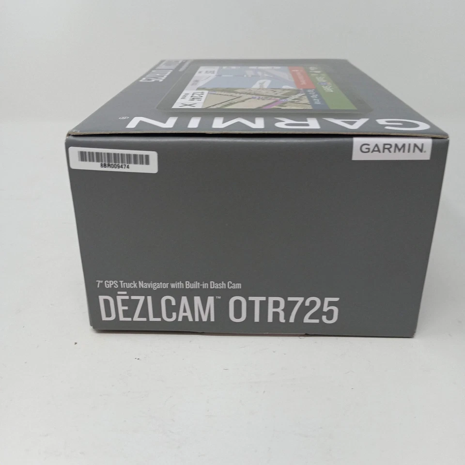 Garmin DezlCam OTR725 7" GPS Truck Navigator with Built-in Dash Cam - Image 3 of 4