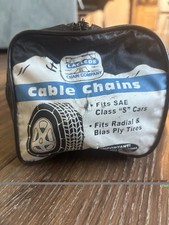 Laclede Cable Tire Chains Fits Sae Class S Vehicles - 1034 Passenger Snap Lock