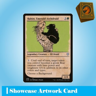 Halsin, Emerald Arch Druid | MTG | Baldur's Gate | NM | EN | Uncommon | Showcase