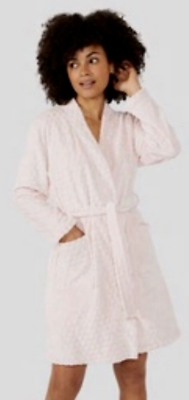 debenhams ladies dressing gowns Debenhams Ladies Pink Soft Dressing Gown - Size 20-22 (RM48Track)